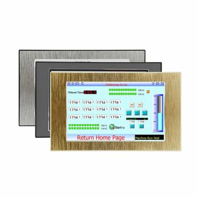 China 800*480 Pixel TFT LCD HMI Control Panel Rs232 Rs485 Port For Smart Home for sale