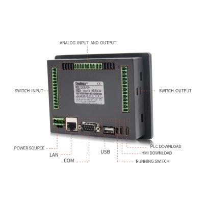 중국 주문 제작된 PWM HMI PLC 캄보 수동적 NPN 8 채널 PLC 터치 패널 판매용