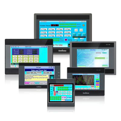 China 0-10V PT100 12DI 12DO HMI integrierter PLC 4-20mA 4 Aanalog gibt 4AI 2AO ein zu verkaufen