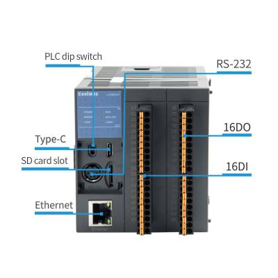 中国 Ethernet Port Control PLC Programming Logic Controller 4AD 4DA Analog 販売のため