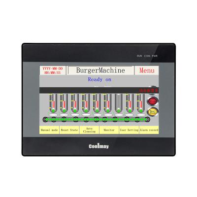 中国 Coolmay OEM ODM Logo Industrial Automation Digital 24DI 20DO PLC HMI Combo Programmable Logic Controller 販売のため