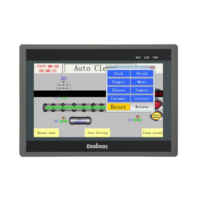 Chine Chiffrage mordu intégré élevé de PLC RS232 8 de la vitesse de traitement HMI à vendre