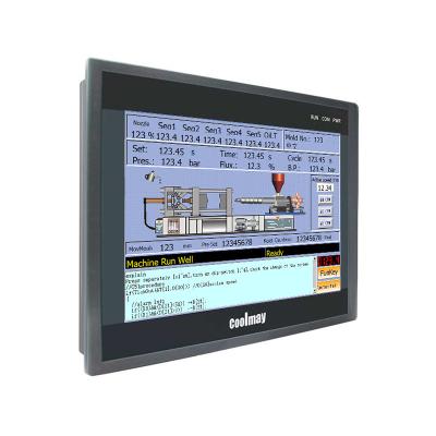 China Canal integrado de alta velocidad 60KHz RS232 la monofásico 6 del PLC de HMI en venta