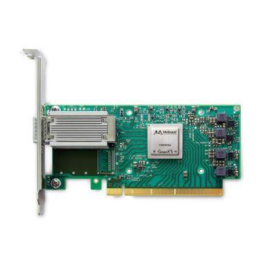 China BRAND NEW Server mellanox ConnectX-5 EN Adapter Card 100GbE Single-port QSFP28 PCIe 3.0 x16 Large Bracket ROHS R6 MCX515A-CCAT for sale