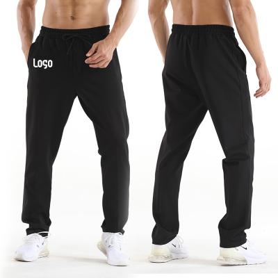 China Custom Anti-wrinkle Lidong Logo Men Fitted Phone Pocket Sports Tracksuit Men's Casual Pants Joggers for sale