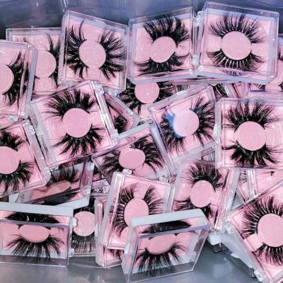 China Deeply Produced by Mink Lashes Vendor with Custom Private Label Eyelash Packaging 3d Mink Lashes Thick for sale