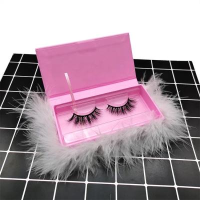 China Wholesale Thick Eyelashes 25mm 3d Mink Eyelashes Vendor With High Quality Private Label Box Design For Lashes for sale