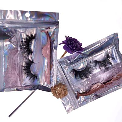 China Wholesale Premium Real Thick 25mm Mink Fur False Eyelashes False Eyelashes Vendor 3D Mink Lashes 25mm With Custom Eyelash Packing Box for sale