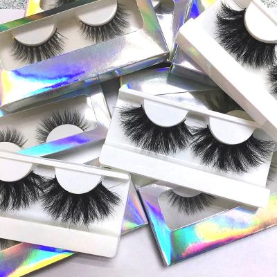 China Thick Natural False Mink Eyelashes 3d Look Super Soft And Mink Strip Eyelash Vendors Faux Mink With Custom Packaging Box for sale