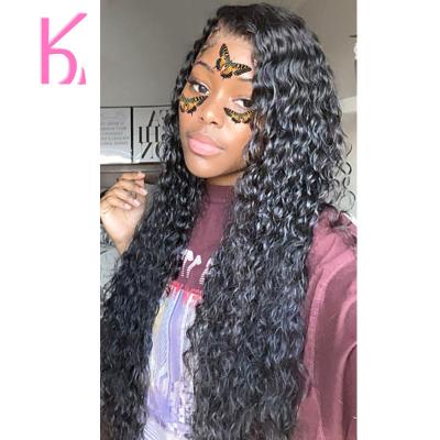 China Wholesale Deep Wave Afro Kinky Curly Wigs Hair Lace Front Lace Closure Wig Seller Peruvian Human Hair Lace Front Wig For Black Women for sale