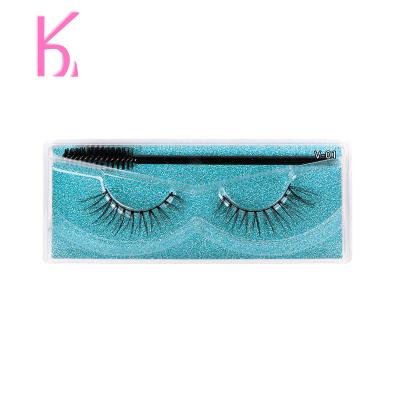 China Long 2022 Real Mink Hot 3d Fake False Natural Mink Eyelashes from eyelash 100% and handmade Customizable for sale