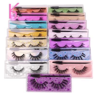 China Mink Eyelashes Natural False Eyelashes Long 3d Fake Eyelash Natural False Eyelashes and Handmade Customizable False Lot Eyelash for sale