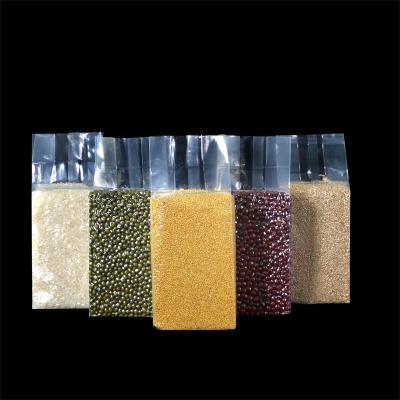 China Microwaveable Hot Sale Laminated Material Vacuum Rice Packaging Bag With Custom Design for sale