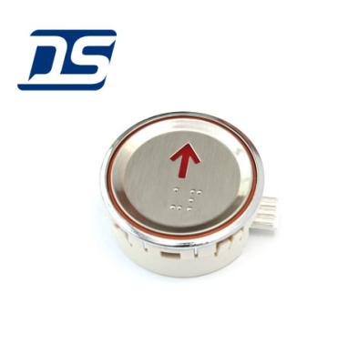 China AK-29 office building push button elevator button panel, SIGMA round elevator button IN 40MM for sale