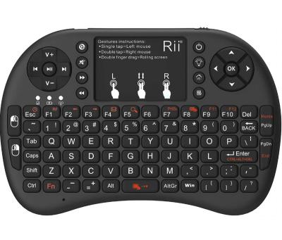 China Mini Wireless Rii i8+ Touch Wireless Keyboard, Handheld Outdoor, LED Backlit Compatible with Android TV Box, Android Smart TV, HTPC, Raspberry for sale