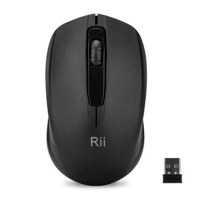 China Mini Rii Computer Mouse Wireless PC Mouse with Nano Receiver for Laptop PC for sale