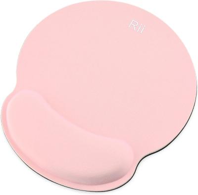 China With Wrist Rest Rii Ergonomic Mouse Pad With Wrist Support Gel Mouse Pad With Wrist Rest, Comfortable Mouse Pad For Laptop Computer, Non-slip Rubber Base for sale