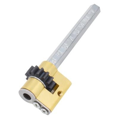 China Home Door Zhongheng Cast Ruler Door Lock Cylinder Brass Material for sale