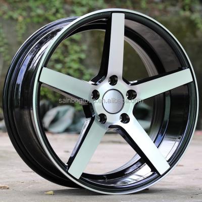 China F89221 15x6.5 16x7 17x7.5 18x8 18x9 5x112 5x120 5x114.3 alloy wheels car wheels aluminum alloy wheels for sale