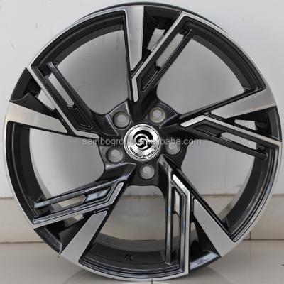 China ALLOY F265452 18x8 19x8.5 20x9 5x112 black gunmetal machine face aluminum wheels car alloy rims high quality from neuf for sale