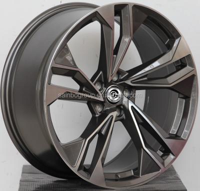 China ALLOY F265493 18x8 19x8.5 20x9 5x112 black gunmetal machine face aluminum wheels car alloy wheels high quality from neuf for sale