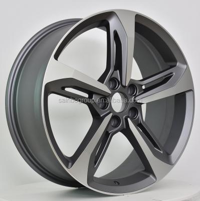 China ALLOY F635098 matte black gunmetal bronze aluminum 18x8 19x8 19x8.5 20x8.5 20x9 5x112 wheels car alloy wheels for sale