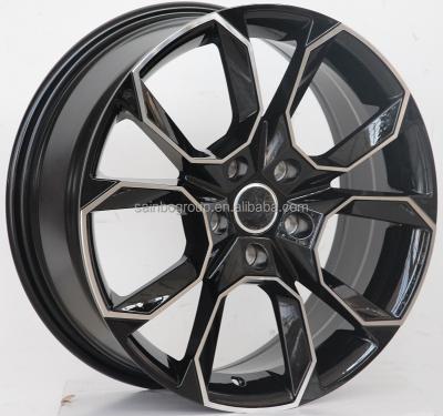 China ALLOY F265474 17x7 18x8 19x8.5 5x100 5x112 black gunmetal machine face aluminum wheels car alloy wheels high quality from neuf for sale