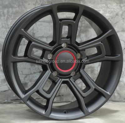 China ALLOY F991892 matte black car wheels suv aluminum wheels 18x9 20x9 5x150 6x139.7 for sale