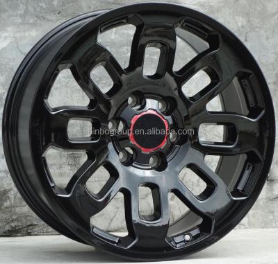 China ALLOY F991867 matte black car wheels suv aluminum wheels 16x8 17x8 20x9 5x150 6x139.7 for sale