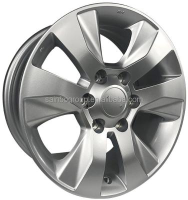 China Silver ALLOY F991222 16x7 17x7.5 18x7.5 5x150 6x139.7 high quality suv wheels offroad wheels for sale