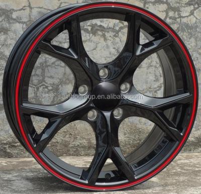 China F881314 17x7.5 18x8 5x100 5x114.3 matte black silver machine face gunmetal wheels car aluminum alloy wheels for sale