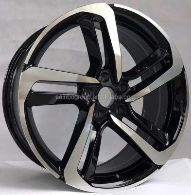 China F80E376 17x7.5 18x8.5 19x8.5 20x8.5 5x114.3 matte black silver machine face gunmetal wheels car aluminum alloy wheels for sale