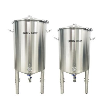 China food & 55L-70L GUTEN home beverage plant brew conical fermenter/home beer brewing equipment/craft beer fermentation tank for sale