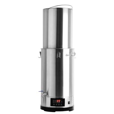 China Home Use 60Liter Electric Pot Beer Corn Mush Tun With LCD Display 304 Stainless Steel Malt Pipe Easy To Use System BM-S600 for sale