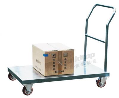 China Stock or Warehouse Use General Use Stainless Steel Flatbed Heavy Duty Tool Cart for sale