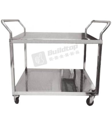 China General Stock Use Or Warehouse Folding Iron Trolley Cart for sale