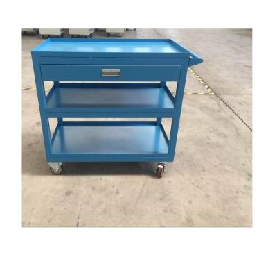 China Heavy Duty Tool Cart Workshop And Garage Rolling Tool Carts With Drawers for sale