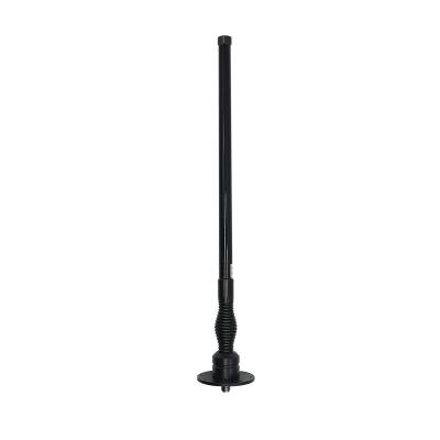 China 135-175M Omnidirectional 150W Flanged Vehicle Low-Frequency Spring Damping FRP Antenna Waterproof High-Power for sale