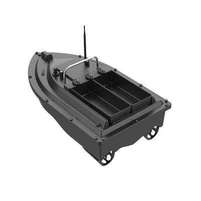 China 2021 Cruise Control Double Bait Boat Hopper RC Bait Boat For Fishing With Big Doulble Bin for sale