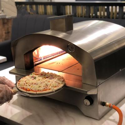 China In The Backyard Adjustable Height Outdoor Cooker and Beyond 12 inch Propane Pizza Oven for sale