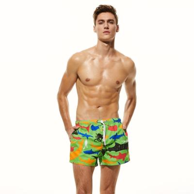 China Custom Quick Dry Anti-UV Men Board Shorts Recyced Fabric Mens Digital Print Board Shorts for sale