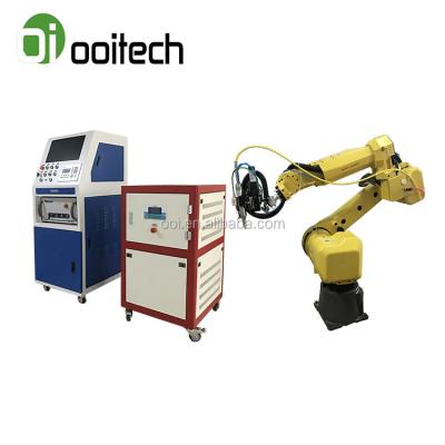 China Laser CUTTING Wuhan Ooitech High Precision Raycus Fiber Laser 3D Robot Cutting Machine On Sale for sale