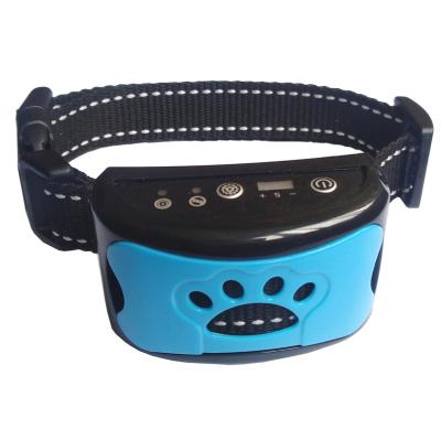 China Amazon Thoughtful Success Healthy Vibration Bark Stopper Dog Training Quick Rechargeable Self-adjusting Waterproof Collar for sale