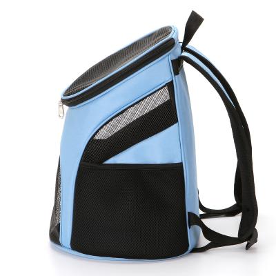 China Breathable Wholesale Airline Approved Travel Foldable Dog Cat Shoulder Backpack Carrier Bag for sale