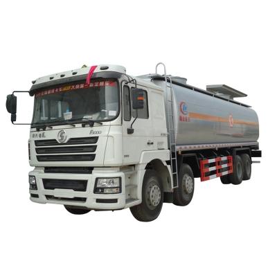 China Shacman Carbon Steel 35000 Liters Fuel Tank Truck , Fuel Dispensing Trucks for sale