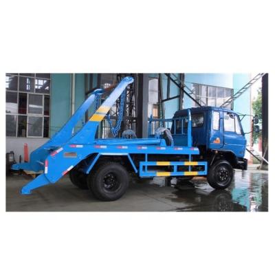 China Garbage Collection CLW 4x2 5CBM 10CBM Capacity 5tons 10tons 12tons Swing Arm Container Garbage Truck for sale