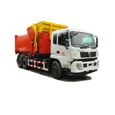 China Hook Lift Truck With 12-15 M3 Mobile Garbage Compactor Station Truck 8500*2500*2900 for sale