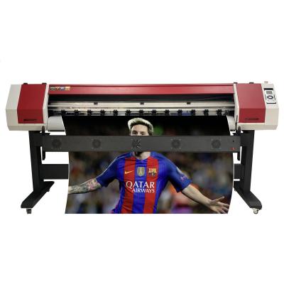 China Lansong 1.6m 1.8m large format printer DX5 DX7 XP600 I3200printhead eco solvent printer for hotels for sale