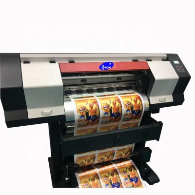 China LANSONG0.7m Indoor And Outdoor Piezoelectric Advertising Machine ECO Indoor Wide Outdoor Photo Solvent Digital Inkjet Printer for sale