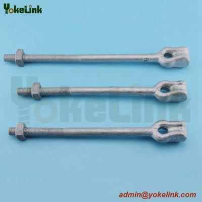 China Forged thimble eye bolt /anchor eye bolt/pigtail eye bolts for sale